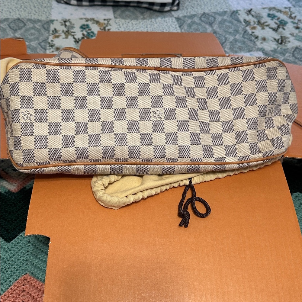 Louis Vuitton Damier Azur Delightful MM Pink - Picture 6 of 8